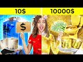 TRUCOS BARATOS VS. CAROS || Dispositivos de ricos VS. pobres para ser genial por 123 GO! FOOD