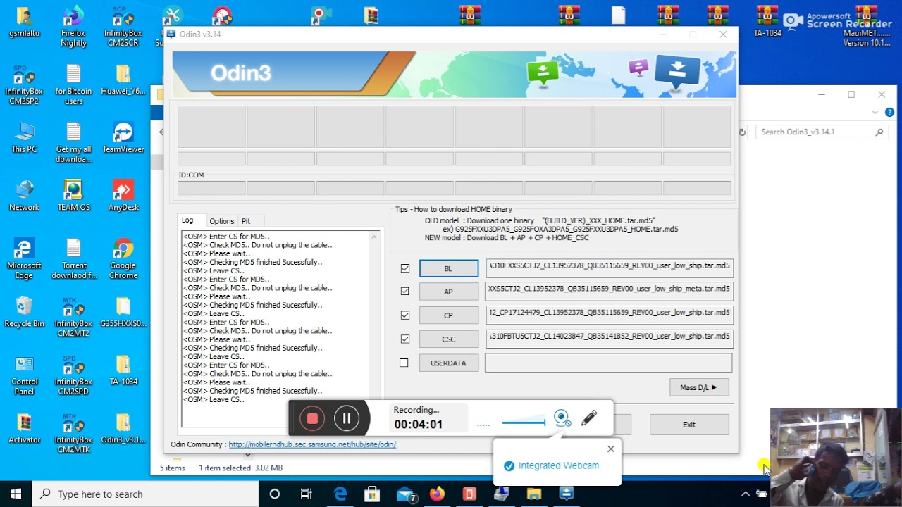 flash samsung galaxy a3 2016 a310f a310m a320f  6.0.1 ''