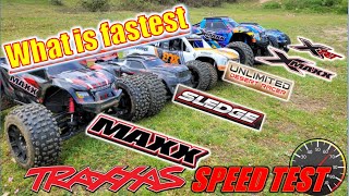 What Traxxas car is fastest  We tested the top speed on all trucks