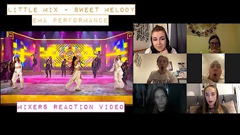 little mix - sweet melody MTV EMA mixers reaction video