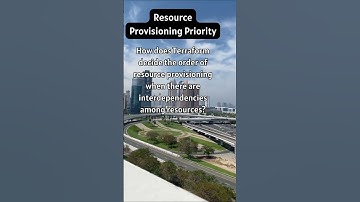 Resource Provisioning Priority  #shorts  #devops #cloudops #terraform
