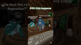 POV: an actual fan joins #gorillatag #gtag #vr #shorts #rapnetzz4aa