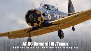 AT-6C Harvard IIA, G-TSIX - Bulldog Aviation - IWM Duxford Flying Day 4AUG21