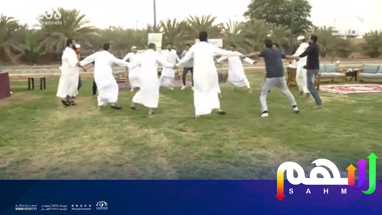 تحقيق أمنية فهد ويوسف واستعراض الشباب على نشيد أنغام البهجة | برنامج سهم 49