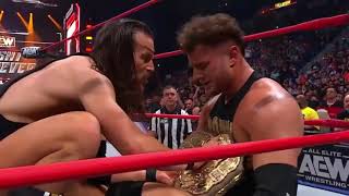 MJF Tried to Attack Adam Cole From Back