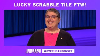 Getting Lucky | Overheard on Set | JEOPARDY!
