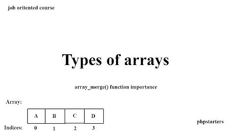 php array functions | array merge