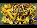 Various Bumblebee ride on Optimus Prime Transformers, Autobot Full Mainan Robot! Crane truck, rescue