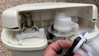 Jayco  Thetford Toilet Model # 31688 Valve replacement