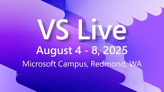 Join Us At Vs Live Redmond