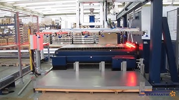 Laser loading/unloading & sorting system - Starmatik