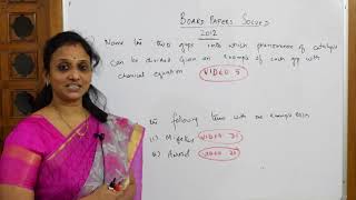 Surface Chemistry Solved Board paper 2012 | part 6 | unit-5 | class 12|