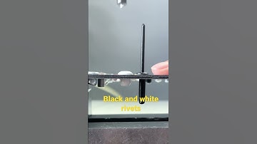 White rivets and black rivets, which one looks better?