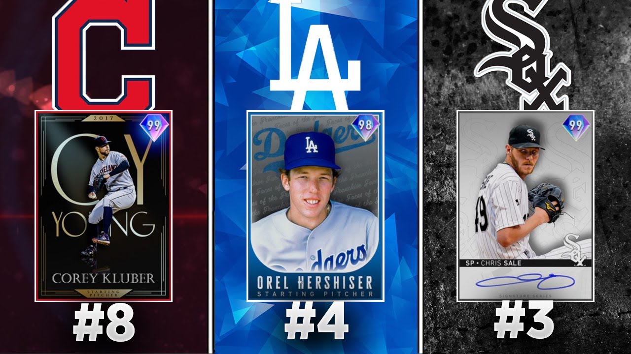 Top 10 Starting Pitchers In MLB The Show 20 Diamond Dynasty!