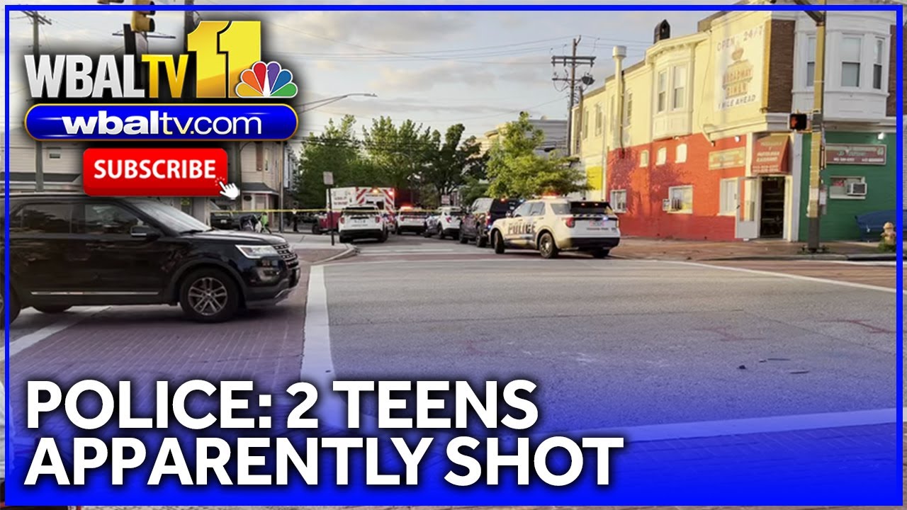 Police: 2 teens suffering from apparent gunshot wounds - YouTube