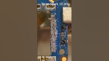 how to replace a new charging port for tecno spark 10 pro #maintenance #soldering