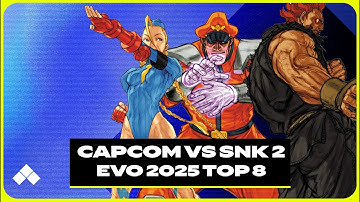 Evo 2025: Capcom vs. SNK 2 Top 8