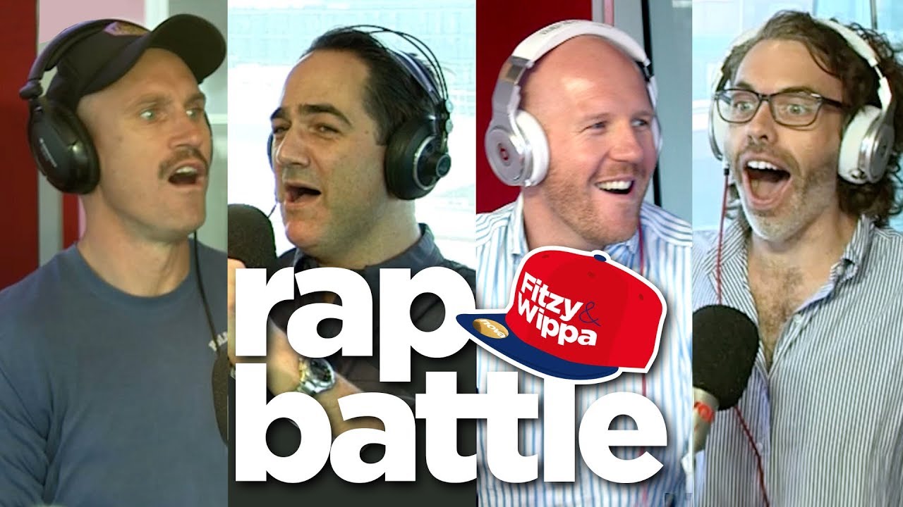 Team ROAST! Fitzy & Wippa's entire team rap battle!! - YouTube