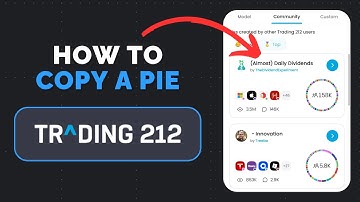 How to Copy a Pie on Trading 212 - 2025 Tutorial