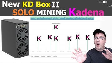 KD Box II Mini ASIC Home Miner - How to SOLO Mine KADENA 😃 More Profitable ?