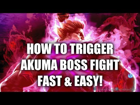 TEKKEN 7 | How To Trigger AKUMA Boss Fight FAST & EASY to Unlock "The Prosperous Inevitably Decline"