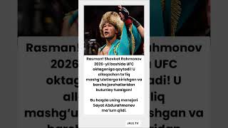 Rasman! Shavkat Rahmonov 2026-yil boshida UFC #automobile #tiktok #shorts #rek #новости #viral