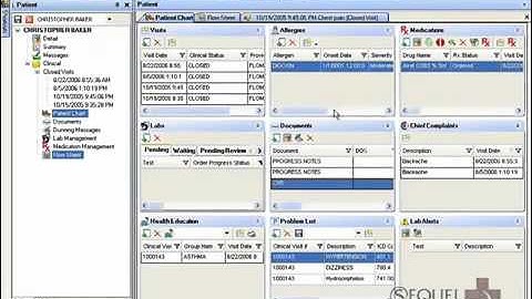 SequelMed EHR Demo Part 9