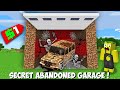 I BOUGHT an ABANDONED GARAGE FOR $1 WITH OLD SCARY CAR in Minecraft ! SECRET BASE !