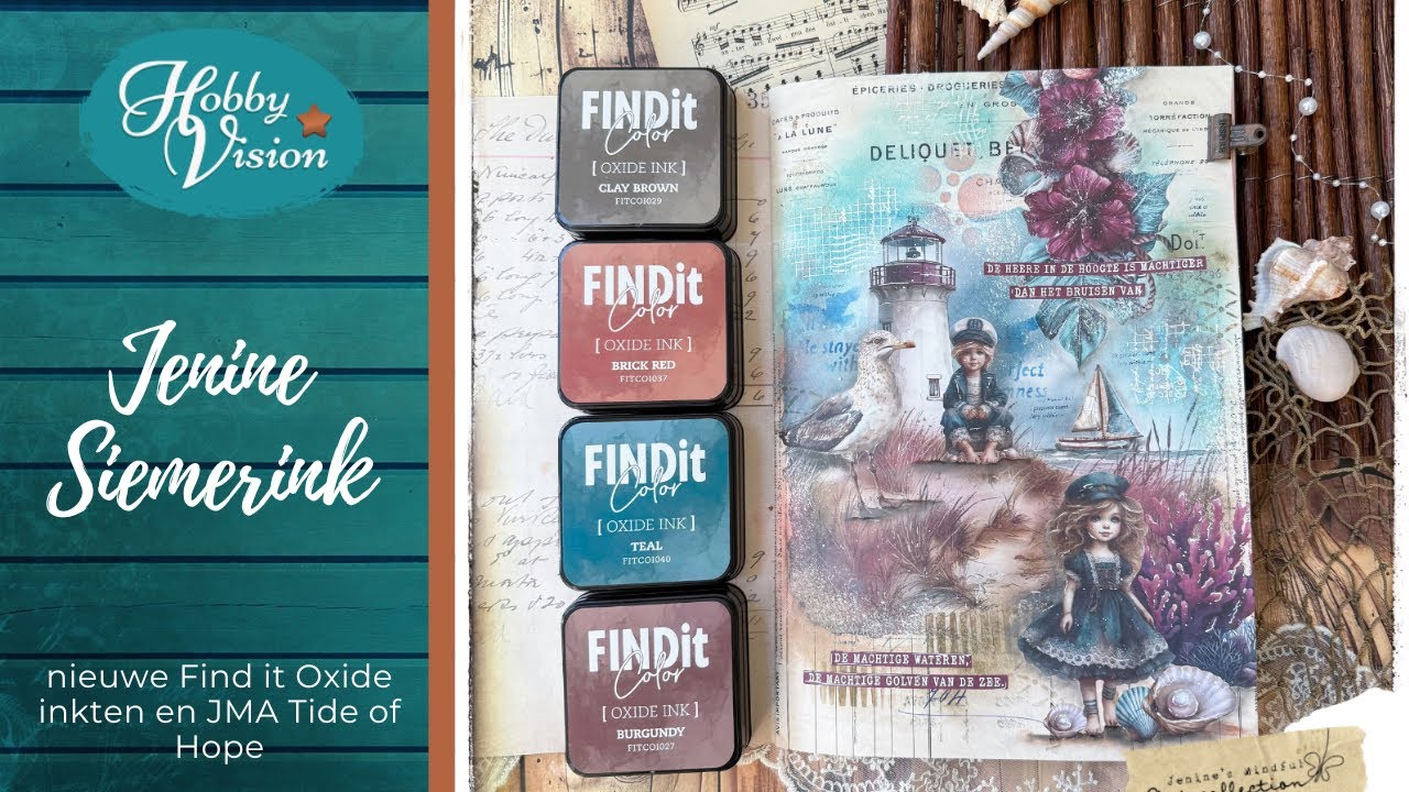 FBLive - 05-03-2026 - Jenine Siemerink - Nieuwe Find It Oxide inkten en JMA Tide of Hope Collectie