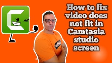 Fix video does not fit inside camtasia studio