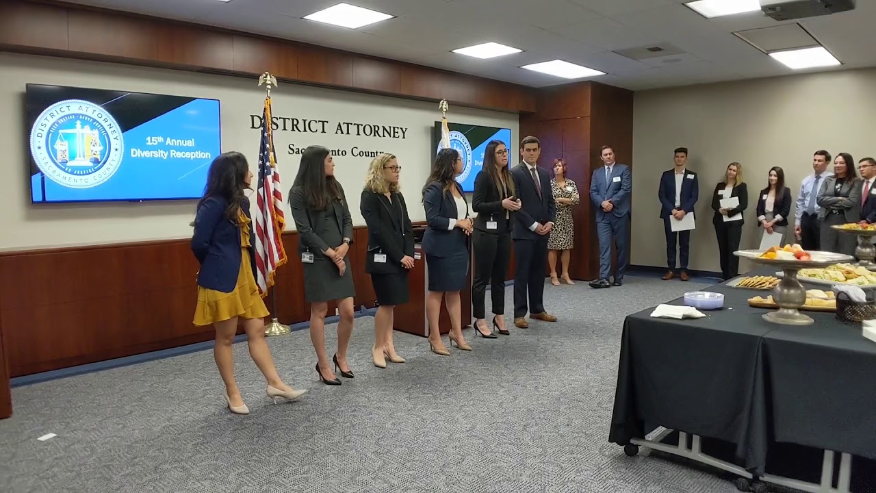 New attorneys speak to law school students at the DA’s Diversity