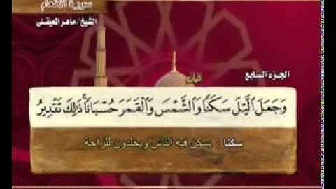 سورة الأنعام ماهر المعيقلي  Surah Al An'am Maher Al Muaiqly