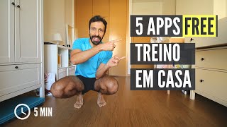 Treino em Casa Completo Sem equipamentos TOP 5 Apps Fitness