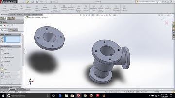 NON RETURN VALVE ASSEMBLY IN SOLIDWORKS