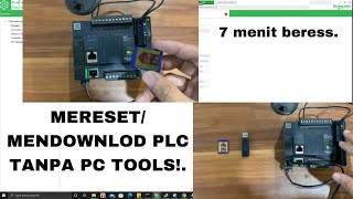 cara mudah Download program PLC TM221 Via SD CARD. solusi reset PLC. #schneider #plc #solusi