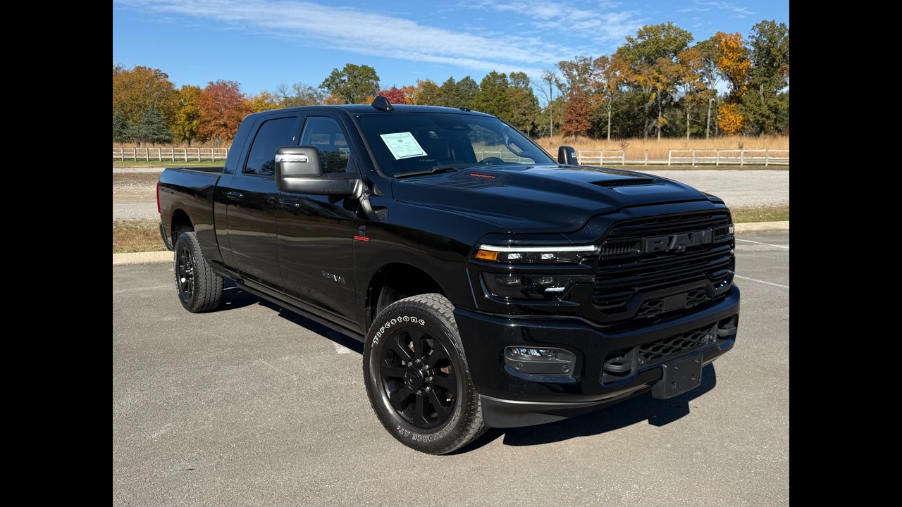 2025 Ram 3500 Laramie Night Edition Mega Cab 4X4 at Auto Pro Nashville, Stock#: 505456