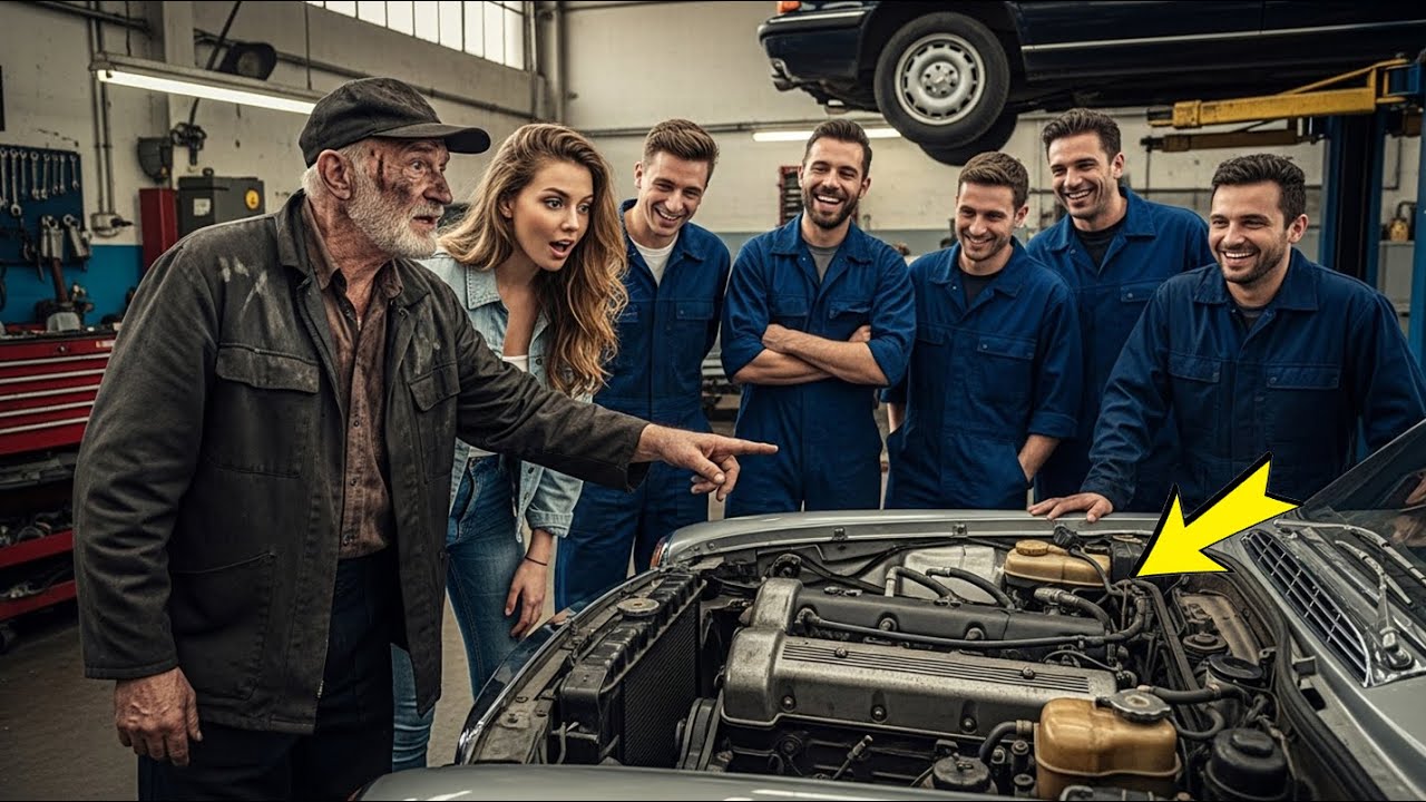 Mecânico MORADOR DE RUA Conserta Carro de LUXO em Minutos e CHOCA Todos Com Seu Passado SECRETO!