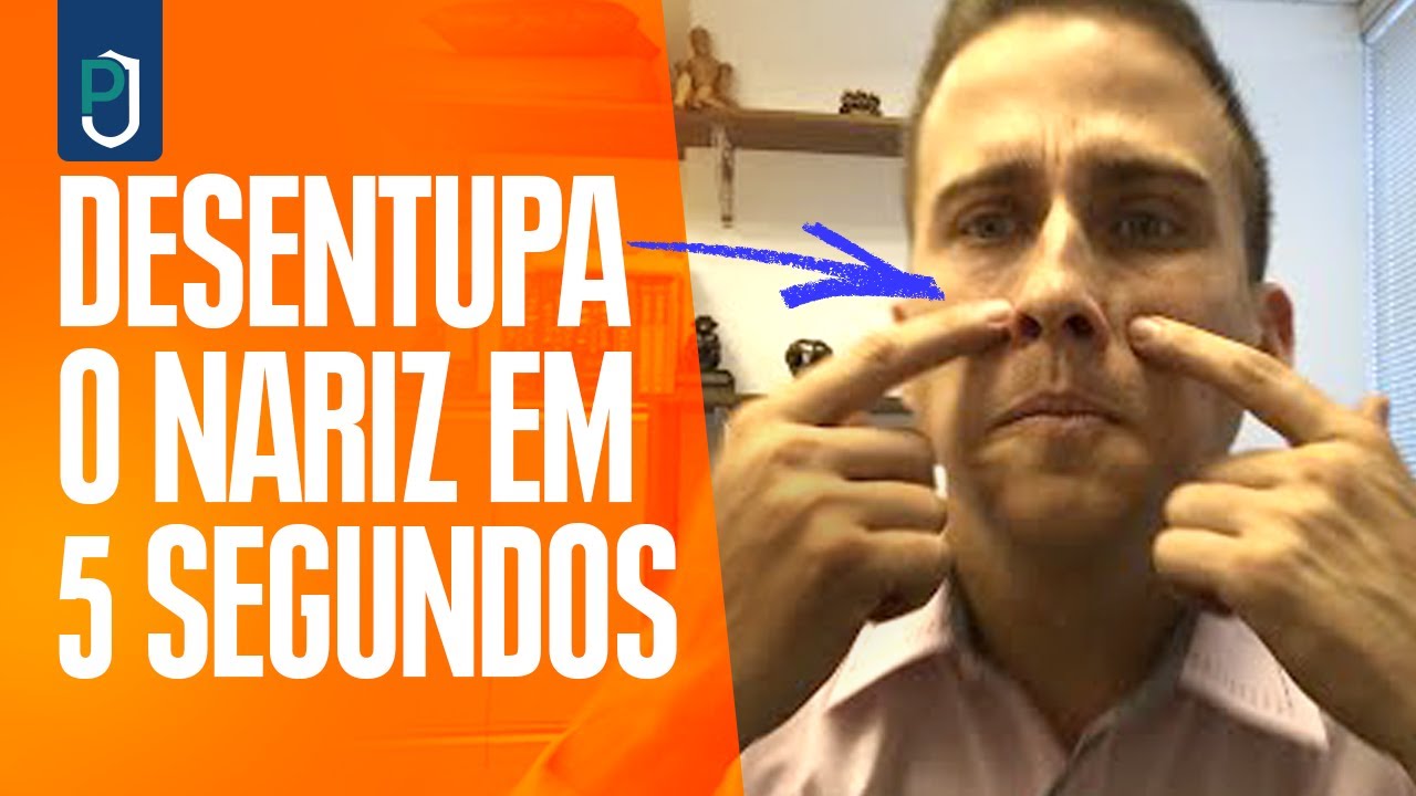 COMO DESENTUPIR O NARIZ? - YouTube