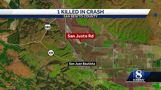 18-year-old killed in San Benito County crash, 2 others injured