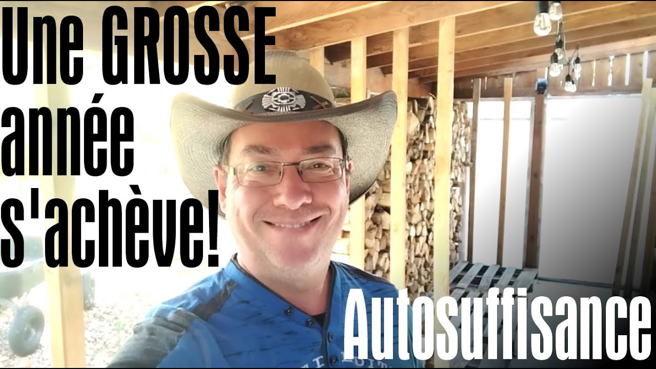 Une GROSSE année s'achève à la fermette! Vlog Autosuffisance Octobre 2025 #351