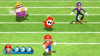 Mario Party 9: 1 vs 3 - Mario vs Wario, Waluigi, Shy Guy| Cartoons Mee