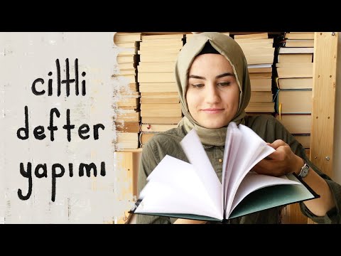 Video: Kapaklı Kitap Nasıl Yapılır