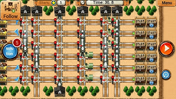 Rail Crisis Maze Game - Train Pass Through Safely - Android Gameplay #1589
