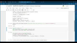 classification algorithm (logistic and id3)