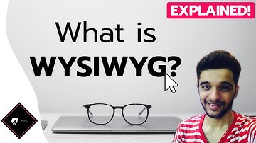 What is WYSIWYG? How it Works? | WYSIWYG Web Builder Explained | Animation | Hindi