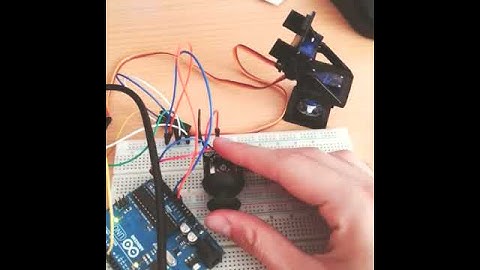 Arduino Joystick Pan Tilt
