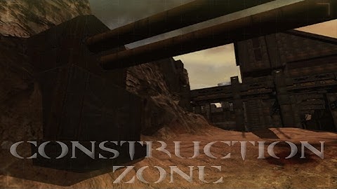 Quake 4 - CONSTRUCTION ZONE. Original sound.