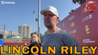 USC Trojans Head Coach Lincoln Riley Talks About Details And Focus After Spring Practice No. 9