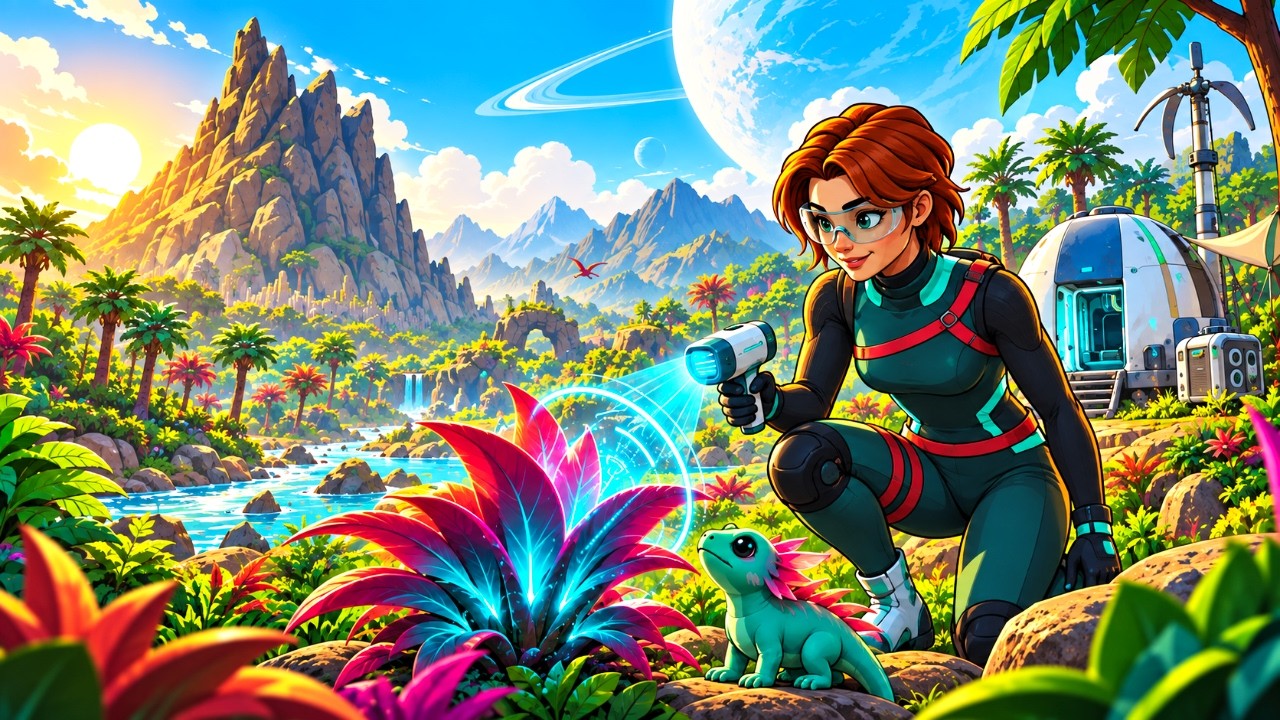 Day 1 In This STUNNING NEW Cozy Survival — Honeycomb: The World Beyond [First Look]