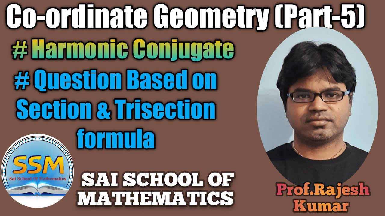 Coordinate geometry class 11(Part-5) │Harmonic Conjugate │Question Practice │CBSE │Maths by RK sir